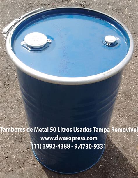 tambores de metal fabricados